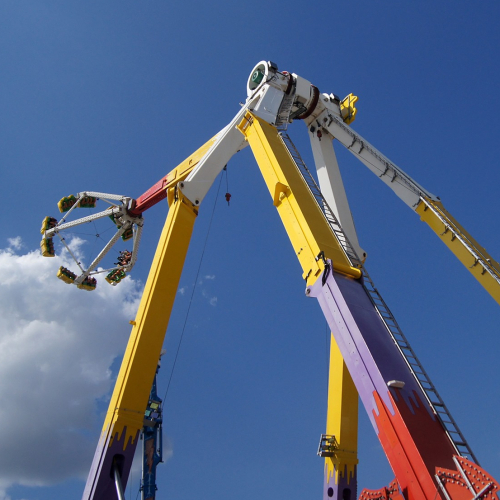 Fête des Loges : manège à sensation