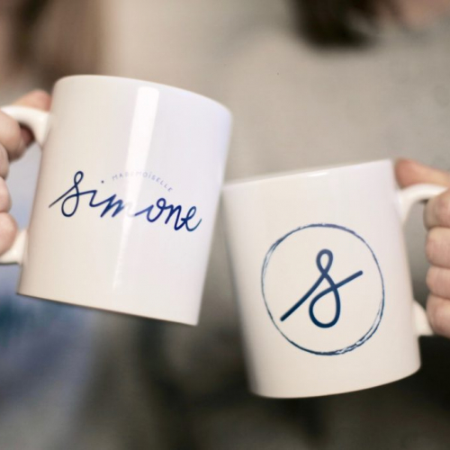 Mademoiselle Simone  : tasses brunch