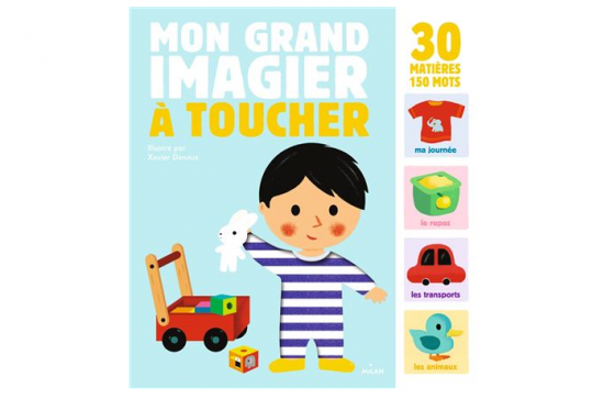 Mon grand imagier à toucher - top livres cultes