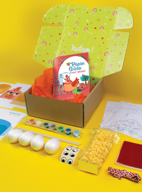 Box bricolage Pâques _ inventaire