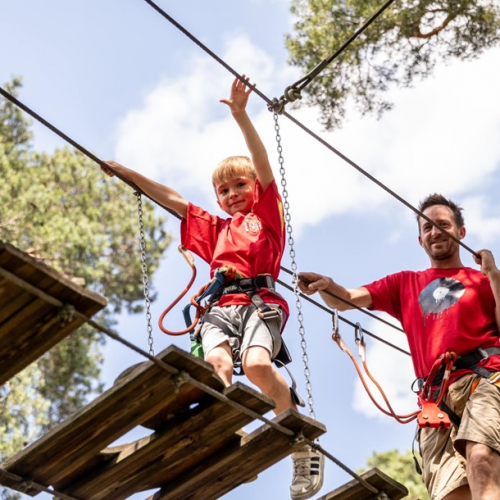 Parc Ecureuil : accrobranche enfant
