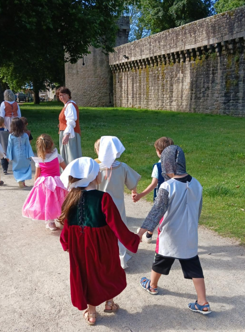 Ville de Guérande : visite enfants
