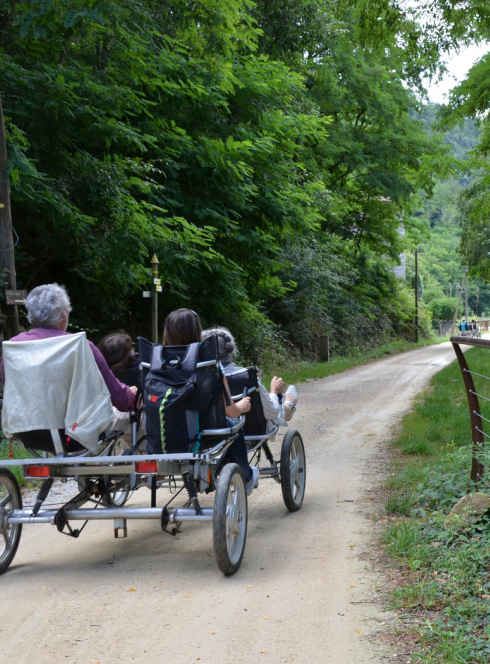 Rosalie sur la Dolce Via - Ardèche Plein Coeur