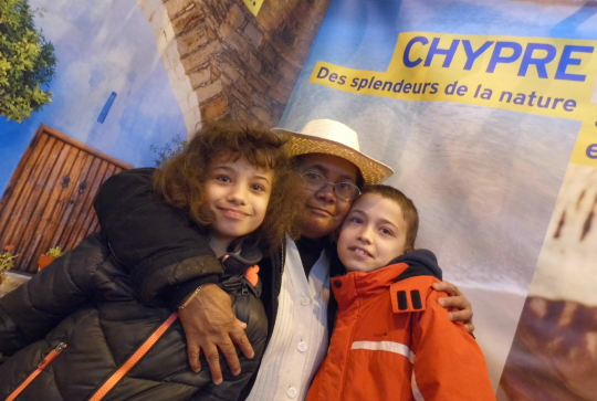 Photo famille Citizenkid - Salon mondial du Tourisme