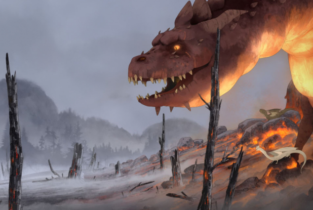 Princesse Dragon : le dragon en feu