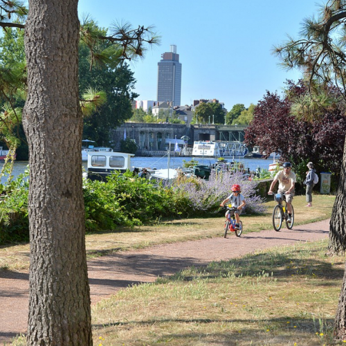 Voie verte l'Erdre à vélo