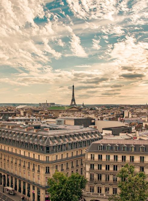 Paris vue tour Eiffel