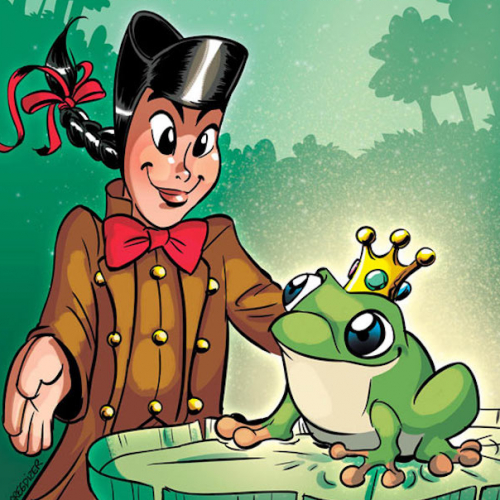 Guignol et la grenouille enchantée : affiche