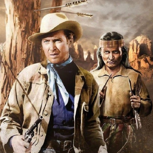 Affiche de "La flèche brisée" 1950