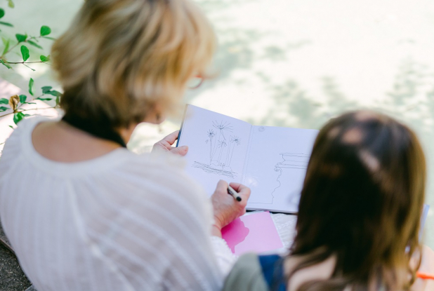 Fête des Roses et des Plantes : Atelier croquis
