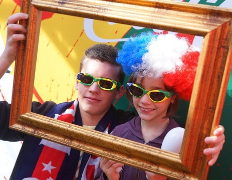 Perruques à la Coupe du monde de football 2014