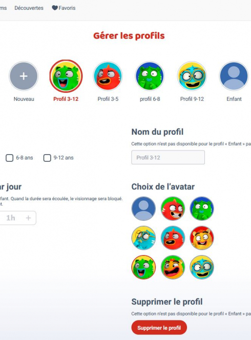 TFOU MAX : l'espace parents