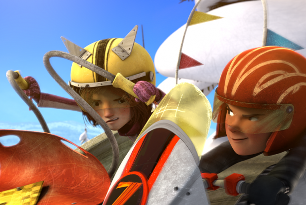 La Bataille géante de boules de neige 2 - L'incroyable course de luge : course