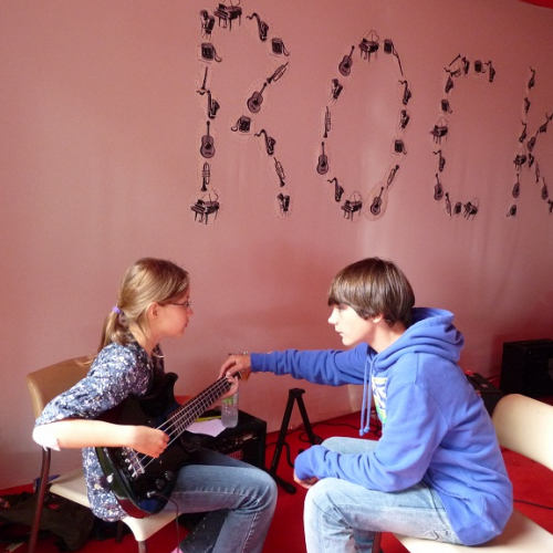 Mini Rock en Seine 2011 - Guitare