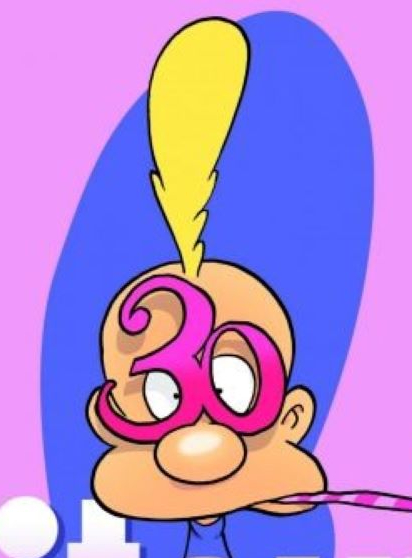 Affiche Exposition Titeuf 30 ans de mèche