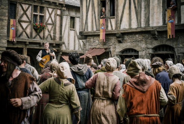 Loups-garous : foule