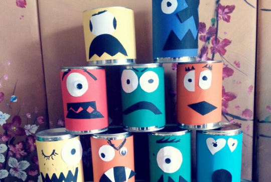 Chamboule-tout de monstres