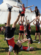 Festival La Piste au Soleil : Les enfants s'essayent au cirque