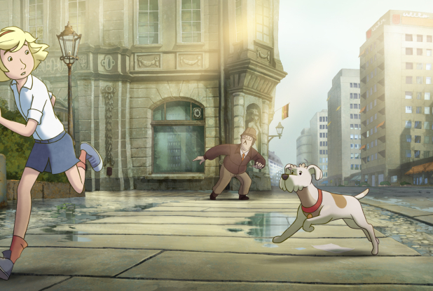 Fritzi : scène de course poursuite