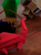 Ateliers enfants du Capitaine Futur à la Gaité Lyrique - Robogami