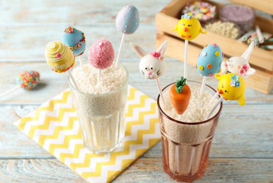 Pop cakes de Pâques