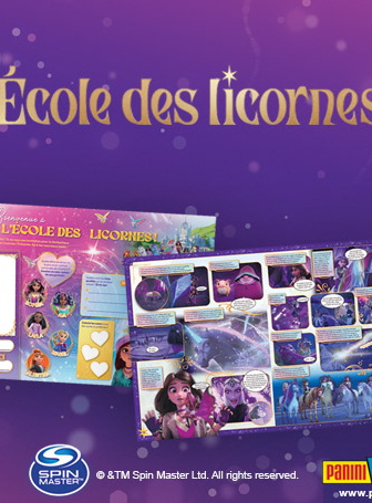 Gagnez un magazine L'École des Licornes avec PANINI