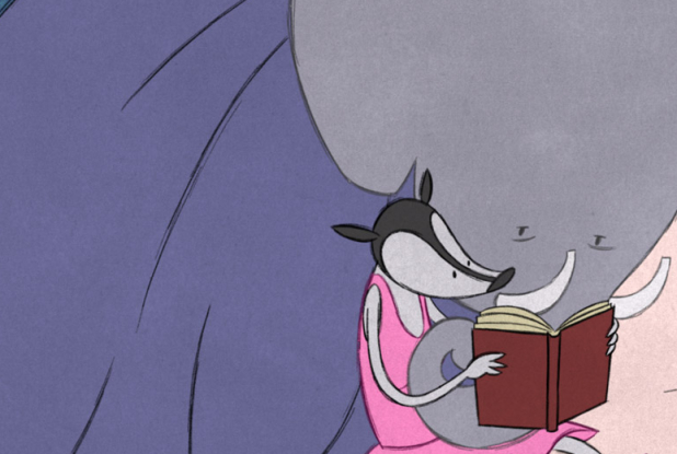 Balade sous les étoiles : Elsa et la nuit, lecture