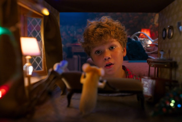 Panique à Noël - Garçon et souris