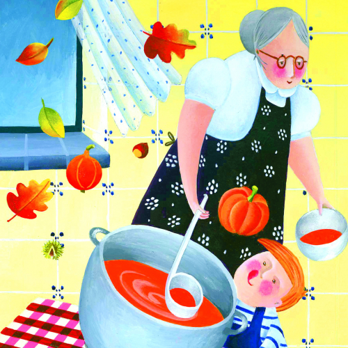 Exposition Anne Dieryck, illustratrice des Cartes Comptines