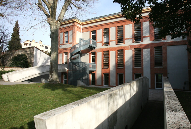 Musée de la Résistance : côté jardin