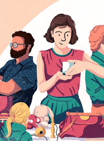 Braderie des Écossolies - Affiche 2018