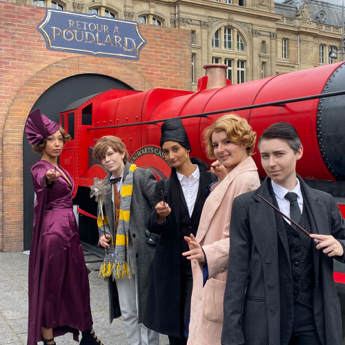 Retour à Poudlard : train