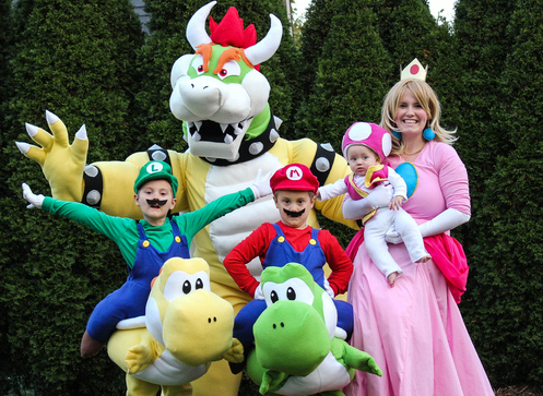 Costume de famille : déguisements parents-enfants