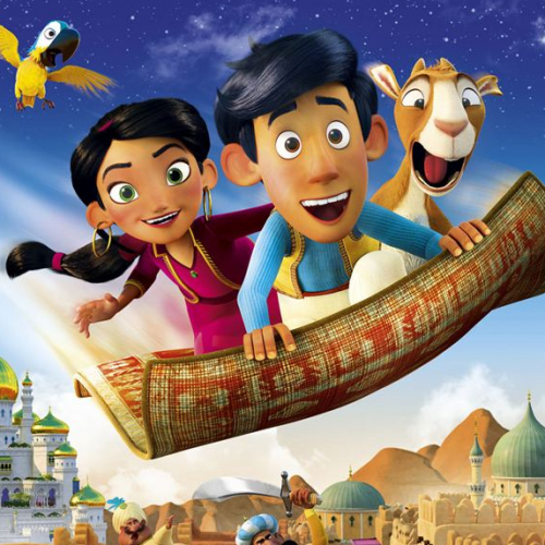 Amir et Mina : les aventures du tapis volant - Affiche