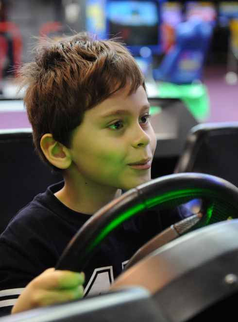 Simulateur de voiture de course