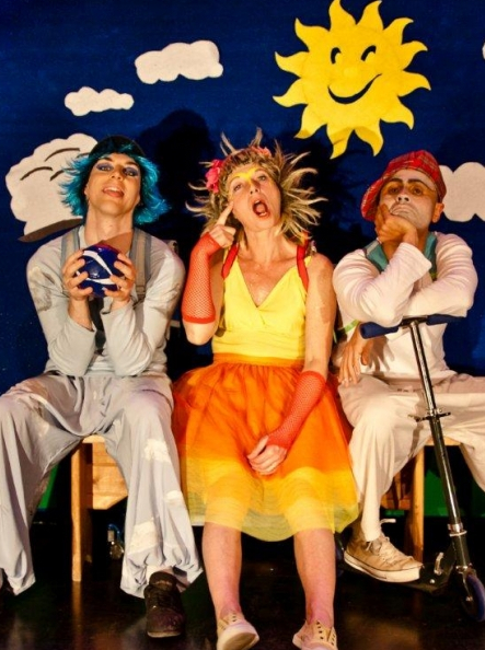 Soleil et gros nuage