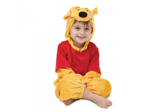 Enfant déguisé en Winnie l'Ourson