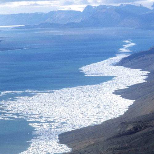 Photo changement climatique en Laponie