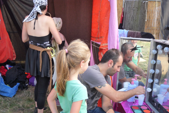 Mini Rock en Seine : Maquillage