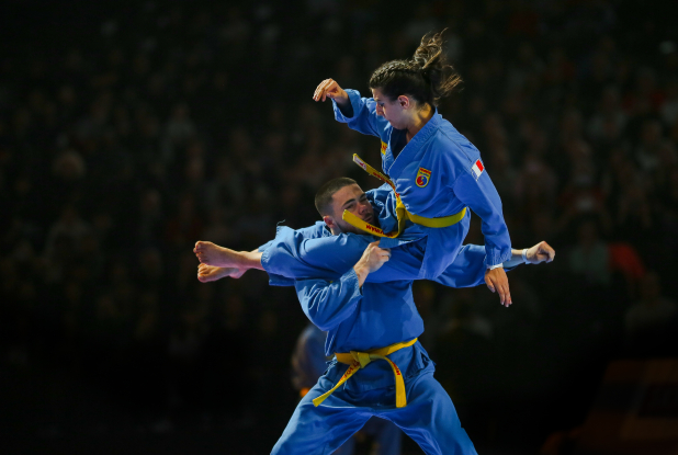 Festival des Arts Martiaux combat prise