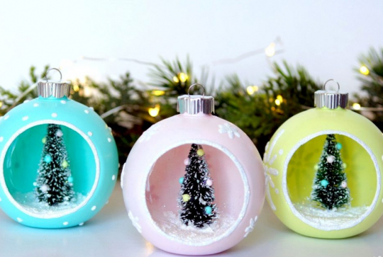 La boule décor de Noël