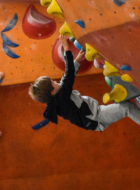 Blocbuster : escalade enfants