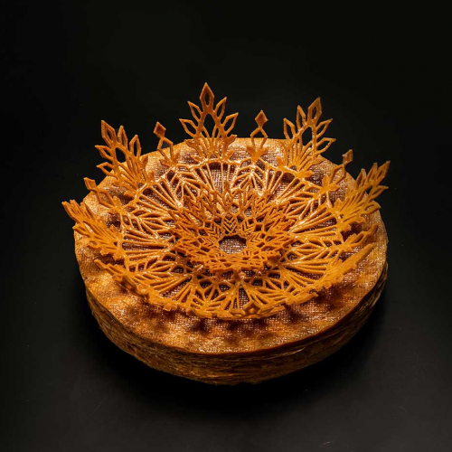 Nina Métayer : galette des rois "Le Flocon des rois"