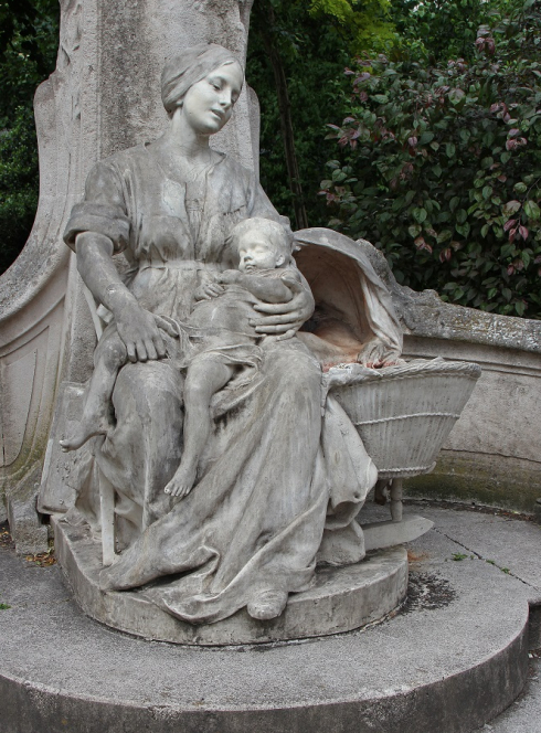 Narcisse le P'tit Quinquin : Statut d'une mère qui berce son enfants