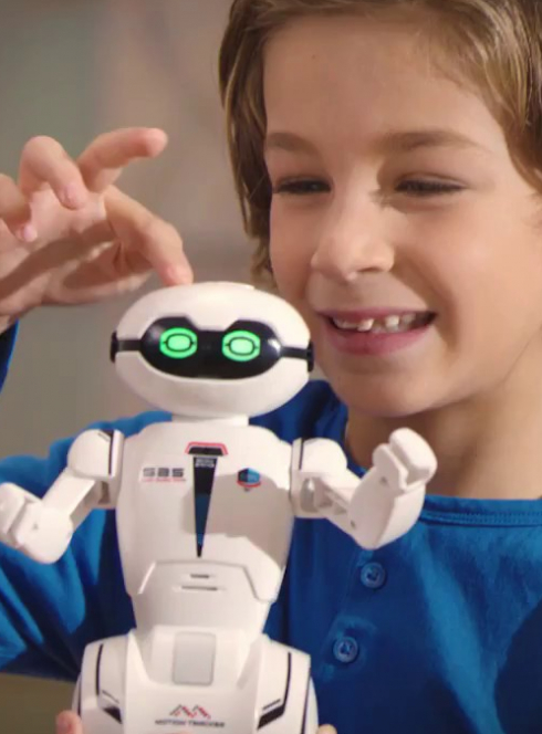 Jouets high-tech : la tendance des robots pour Noël 2017 - MacroBot de Silverlit