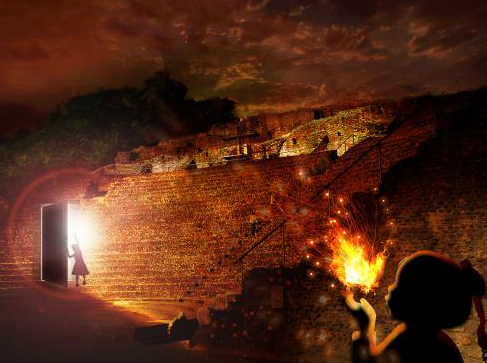 Incandescens - Théâtre gallo-romain de Fourvière - Fête des Lumières 2016