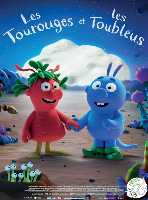 Les Tourouges et les Toubleus : affiche