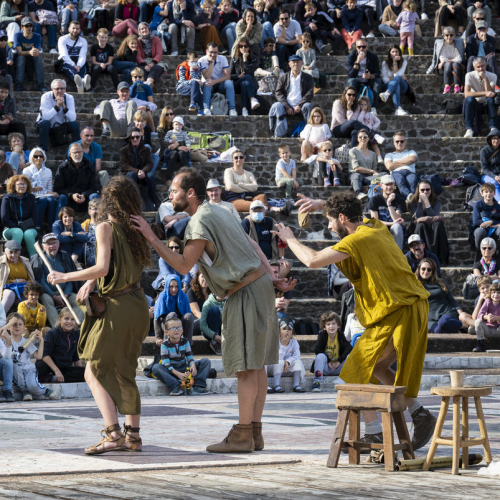 Spectacle a Lugdunum musée et théâtres romains