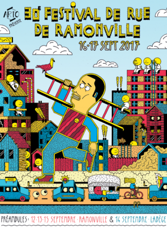 Festival de rue de Ramonville - Affiche 2017