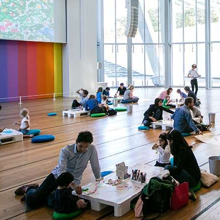 Week-end en famille à la Fondation Louis Vuitton